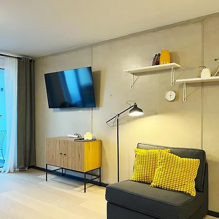 Apartment Bonquartier Design Mit Balkon, Parkplatz Und E-ladestation