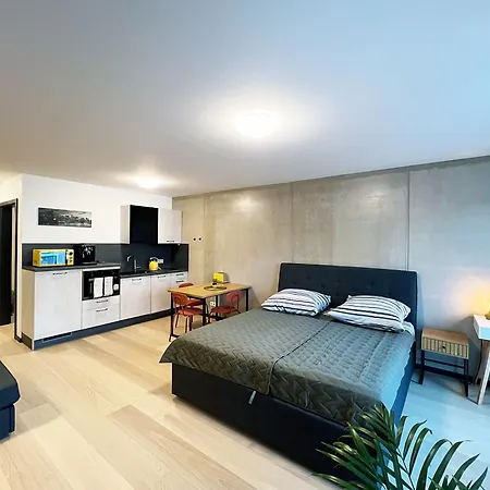 شقة Bonquartier Design Mit Balkon, Parkplatz