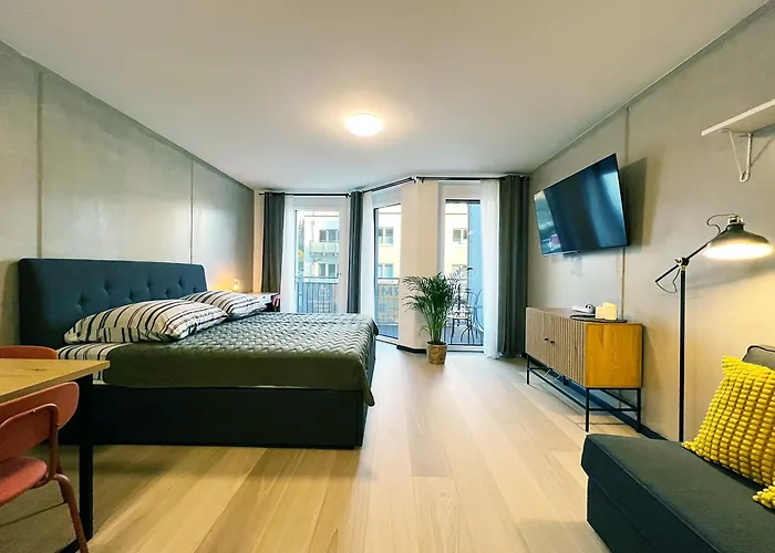 Bonquartier Design Mit Balkon, Parkplatz Appartement Wachtberg